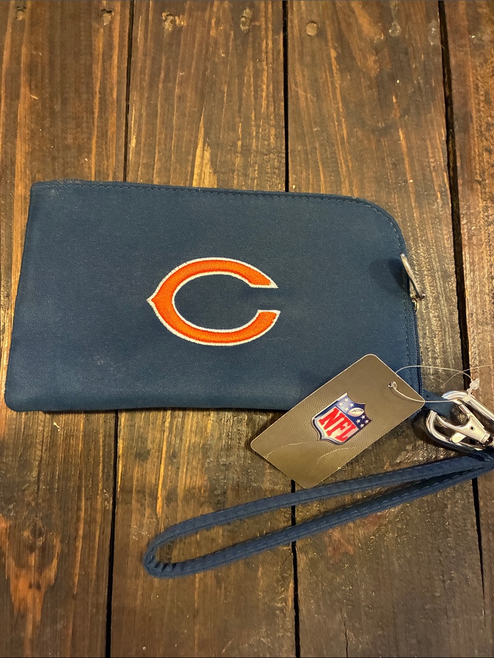 Chicago Bears Wristlet ID Wallet